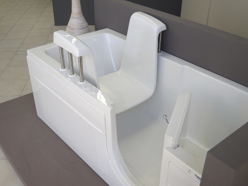 sedile motorizzato vasca da bagno